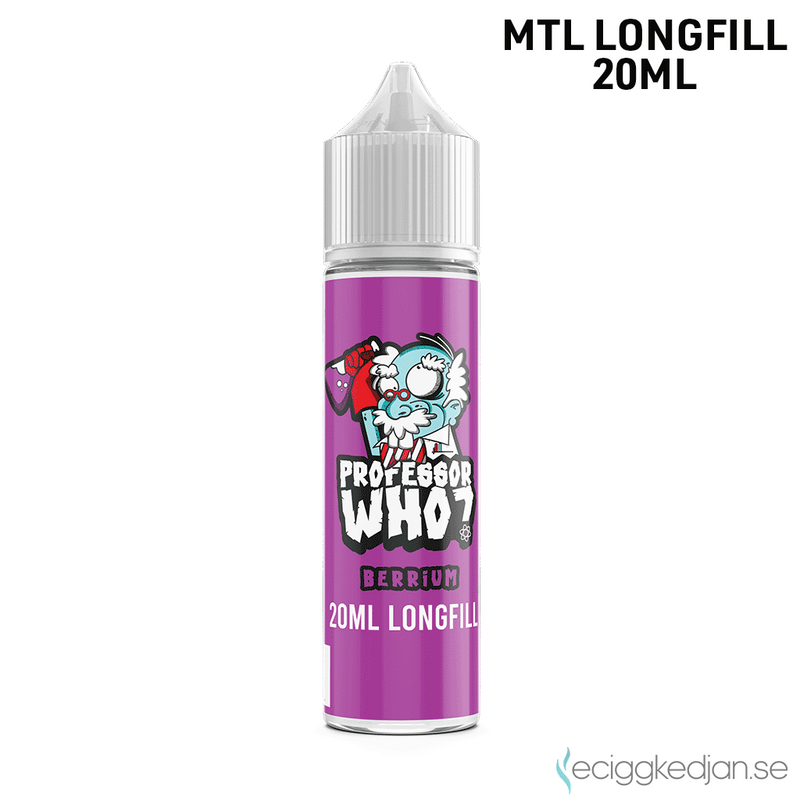 Professor Who? | Berrium | 20ml Longfill