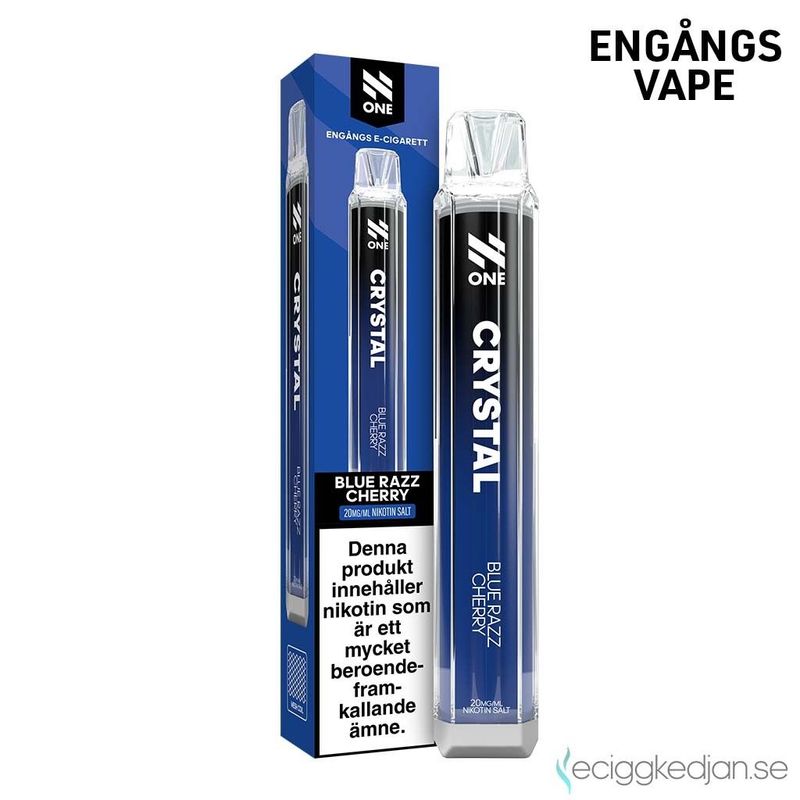 N One Crystal | Blue Razz Cherry | Engångsvape