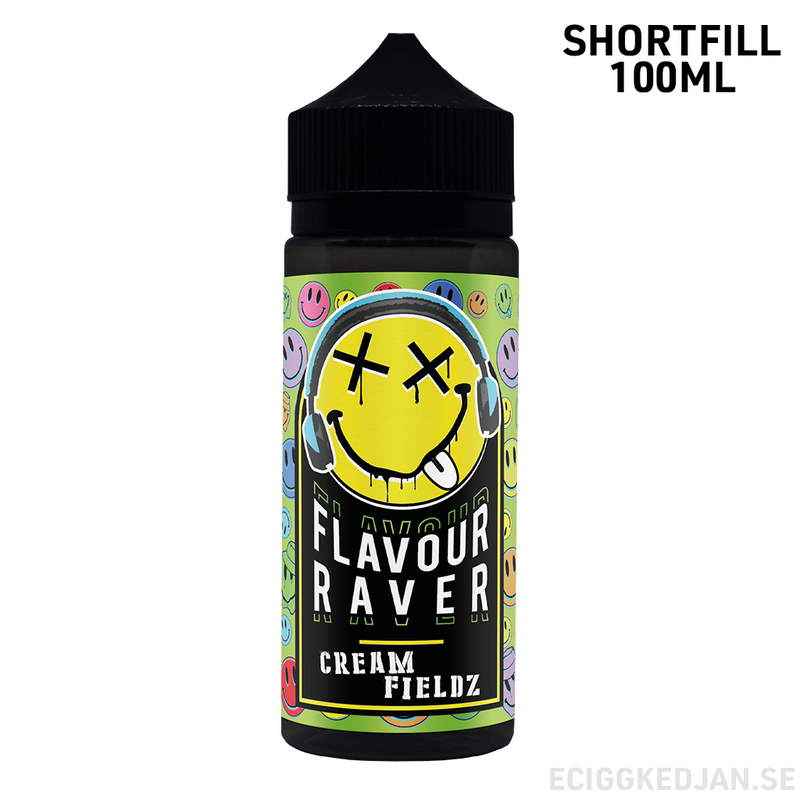 Flavour Raver | Cream Fieldz | 100ml Shortfill