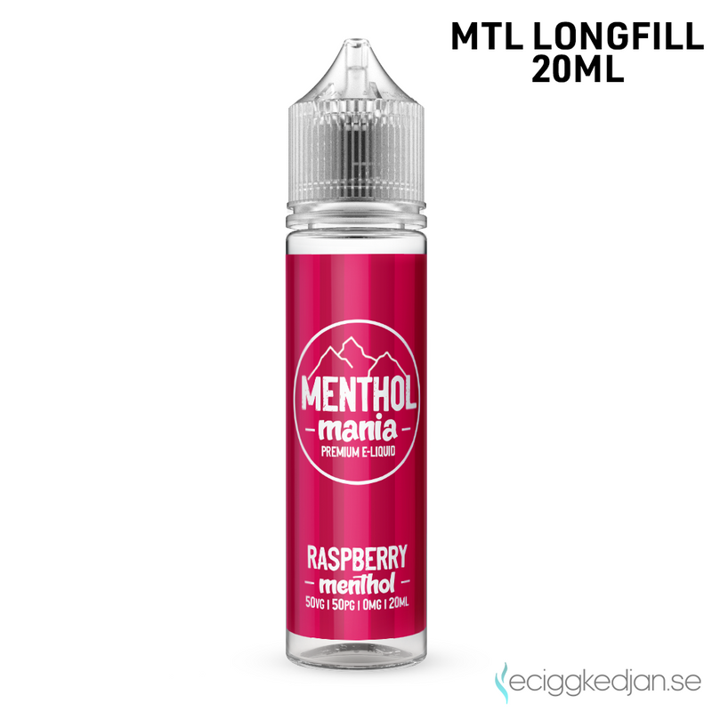 Menthol Mania | Raspberry Menthol | 20ml Longfill