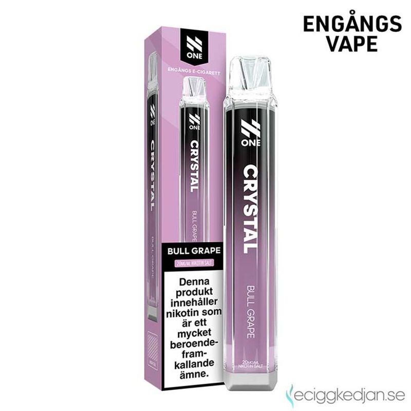 N One Crystal | Bull Grape | Engångsvape