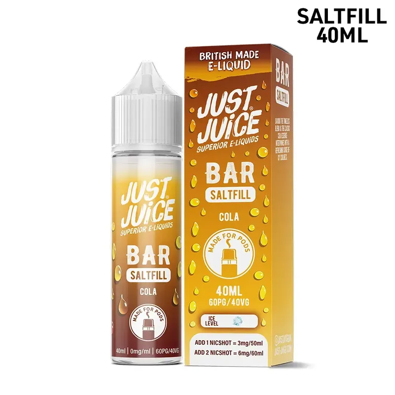 Just Juice Bar | Cola | 40ml Saltfill