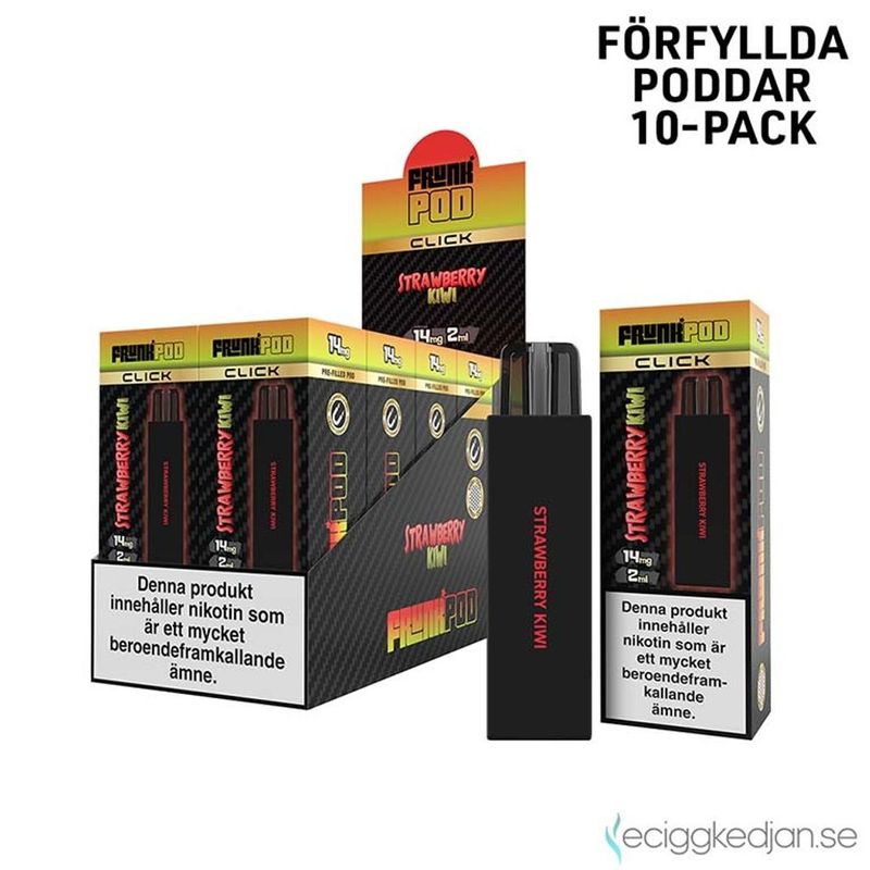 Pod Click | Frunk | Strawberry Kiwi | 10pack