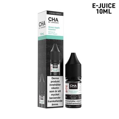 CHA of Sweden | Green Apple Liquorice | 10ml E-Juice