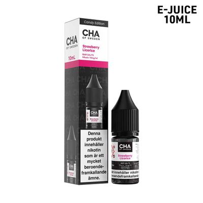 CHA of Sweden | Strawberry Liquorice | 10ml E-Juice