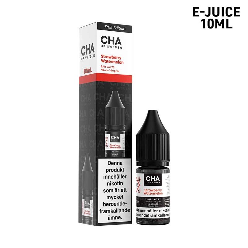 CHA of Sweden | Strawberry Watermelon | 10ml E-Juice