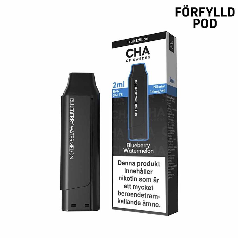 CHA of Sweden | Blueberry Watermelon | Förfylld Pod