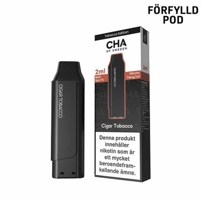 CHA of Sweden | Cigar Tobacco | Förfylld Pod