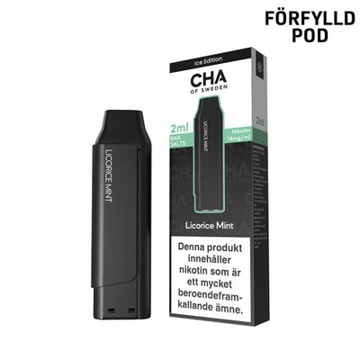 CHA of Sweden | Licorice Mint | Förfylld Pod