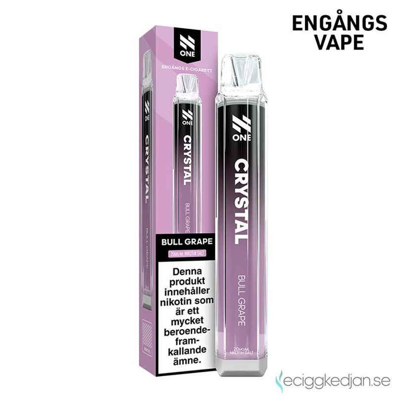 N One Crystal | Bull Grape | Engångsvape