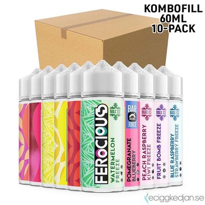 Ferocious  | Komplett Pack | 10st*Kombofill 60ml