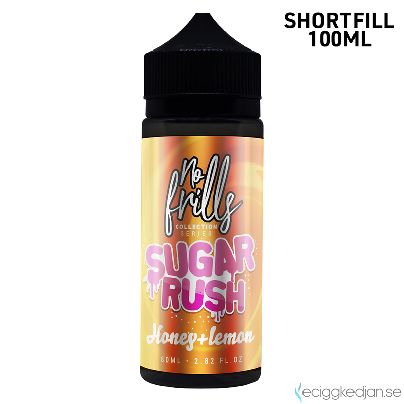 No Frills | Sugar Rush Honey Lemon | 100ml Shortfill