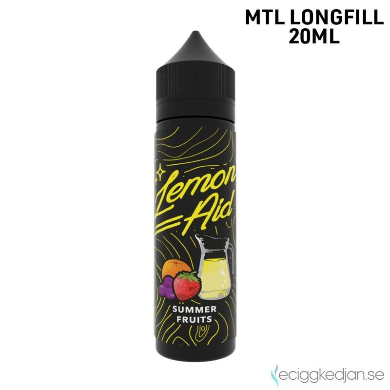Lemon Aid | Summer Fruits | 20ml Longfill