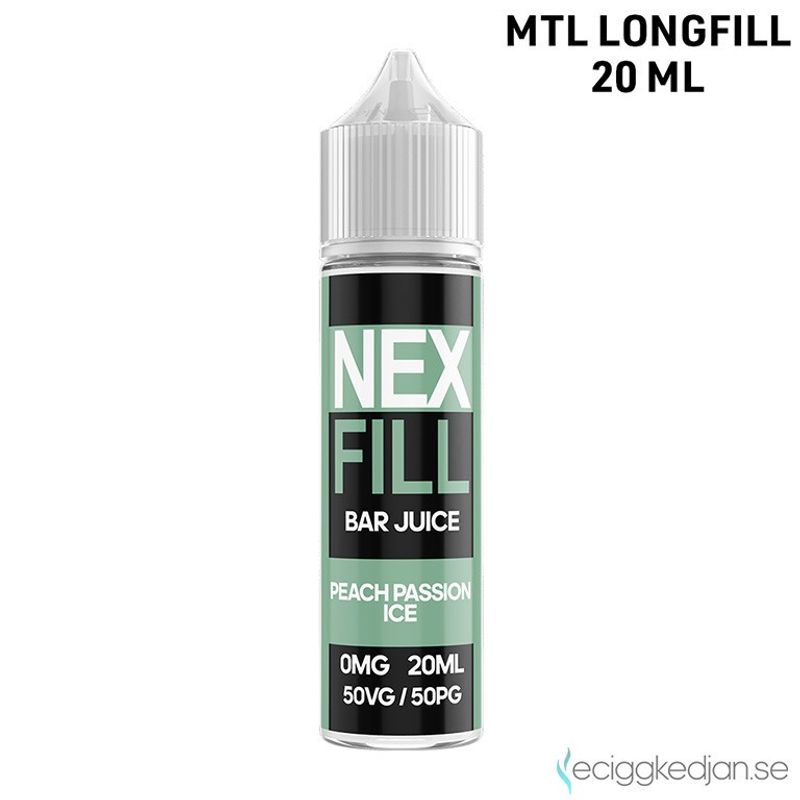 NEX FILL | Peach Passion Ice | 20ml Longfill