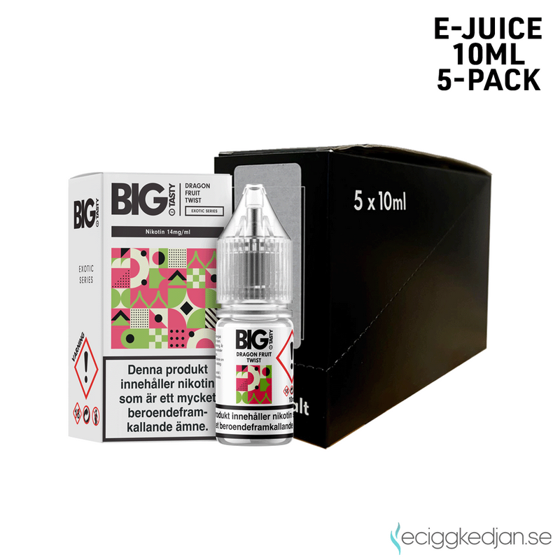 Big Tasty Exotic | Dragon Fruit Twist | 10ml E-Juice | 5pack
