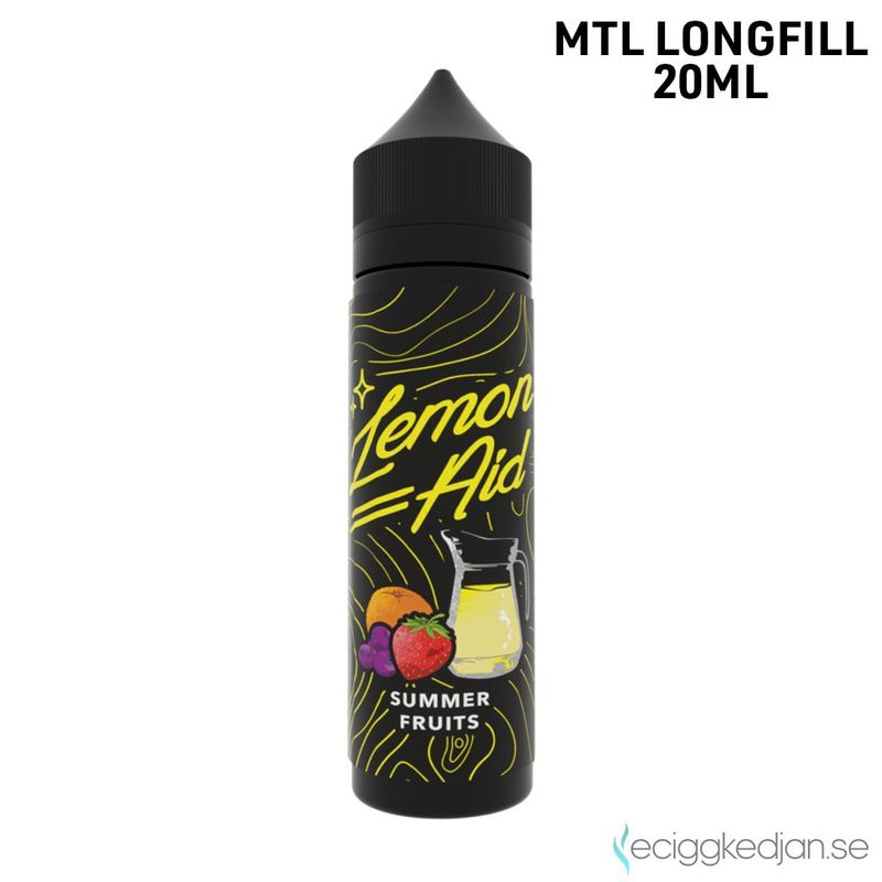 Lemon Aid | Summer Fruits | 20ml Longfill