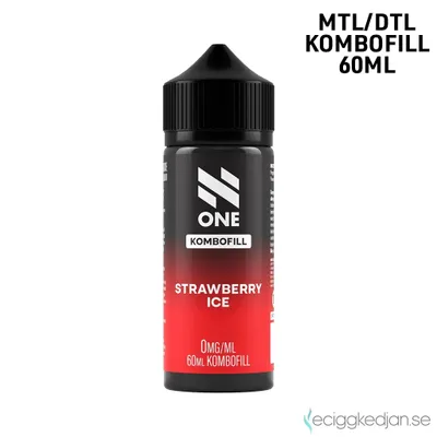 N One | Strawberry Ice | 60ml Kombofill