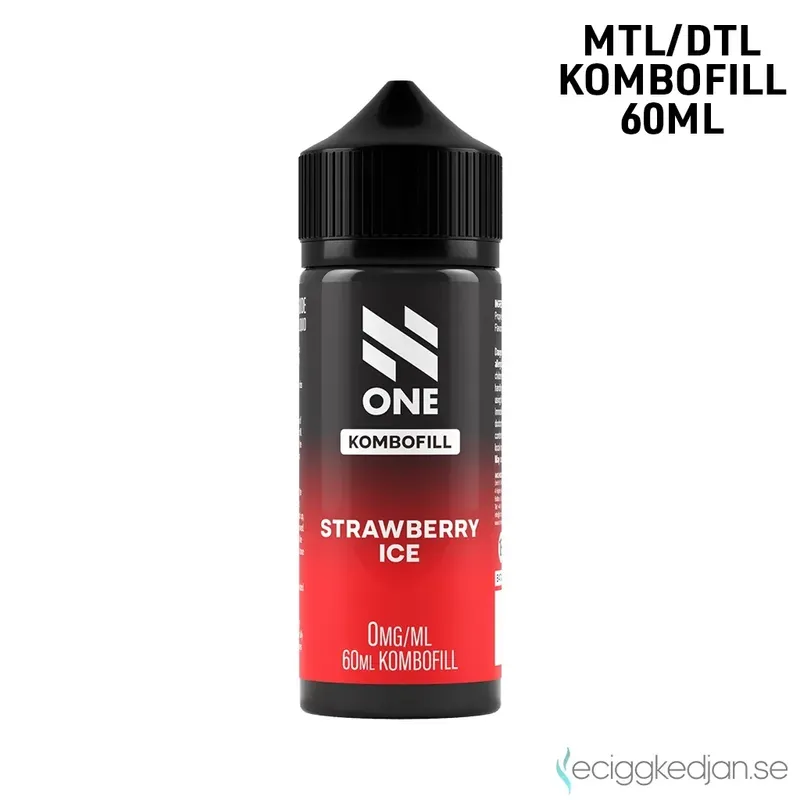 N One | Strawberry Ice | 60ml Kombofill