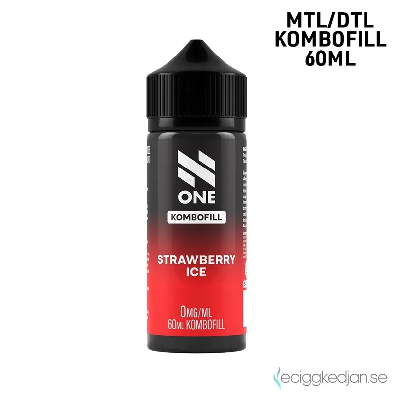N One | Strawberry Ice | 60ml Kombofill