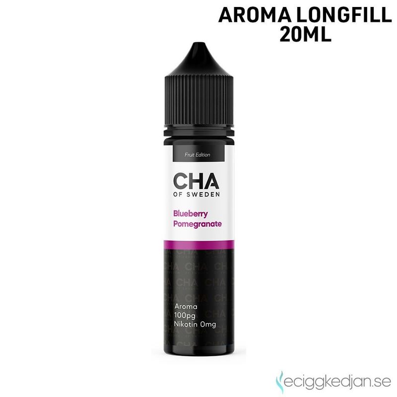 CHA of Sweden Fruit Edition | Blueberry Pomegranate | 20ml Aroma Longfill