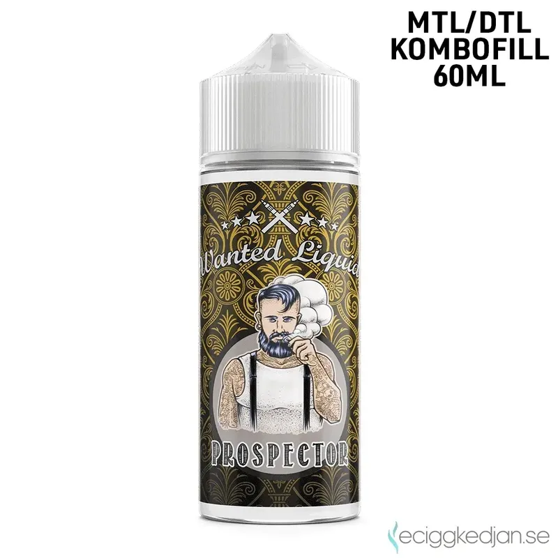 Wanted Liquid | Prospector | 60ml Kombofill