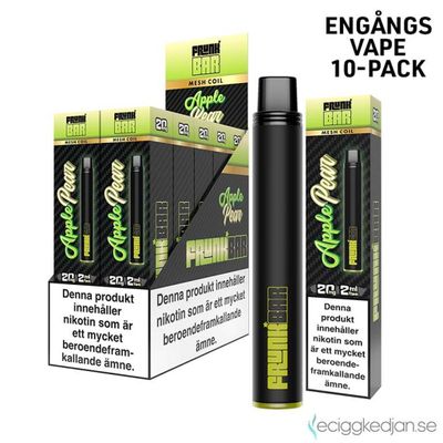 Frunk Bar | Apple Pear | Engångsvape | 10pack