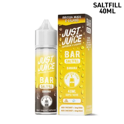Just Juice Bar | Banana | 40ml Saltfill