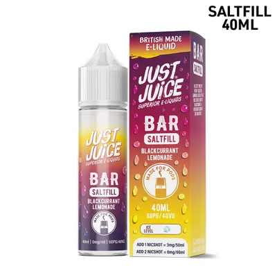 Just Juice Bar | Blackcurrant Lemonade | 40ml Saltfill