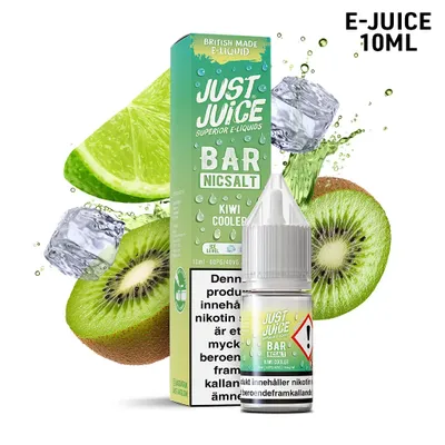 Just Juice Bar | Kiwi Cooler | 10ml Saltnikotin