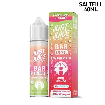 Just Juice Bar | Strawberry Kiwi | 40ml Saltfill