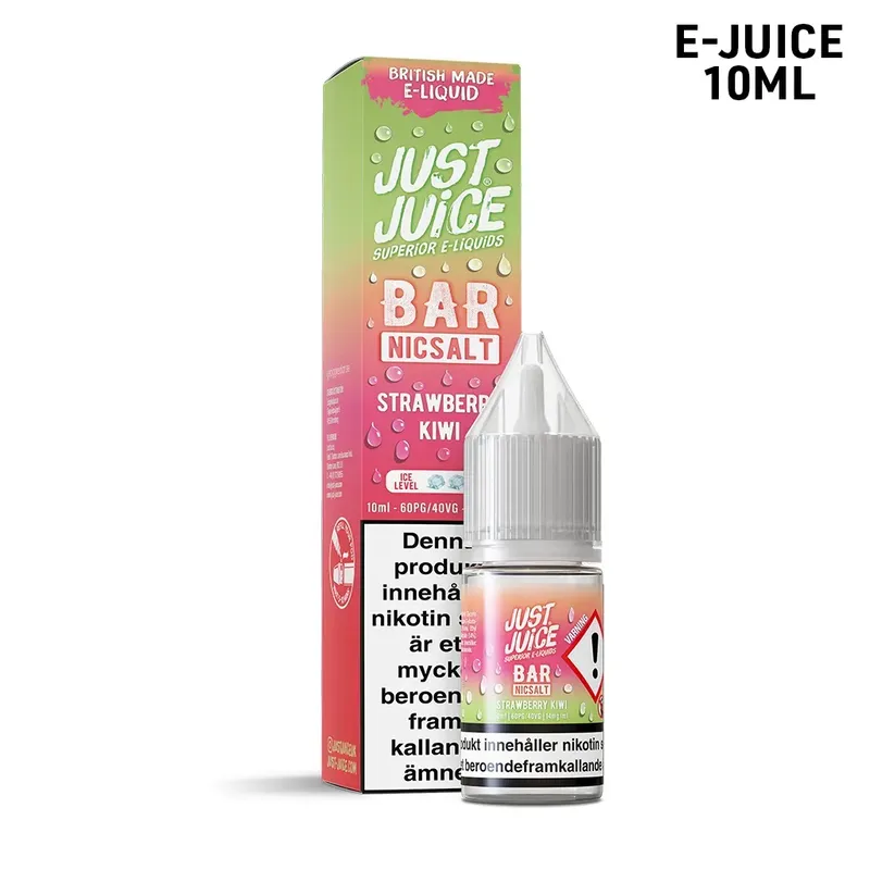 Just Juice Bar | Strawberry Kiwi | 10ml Saltnikotin