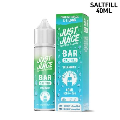 Just Juice Bar | Spearmint | 40ml Saltfill