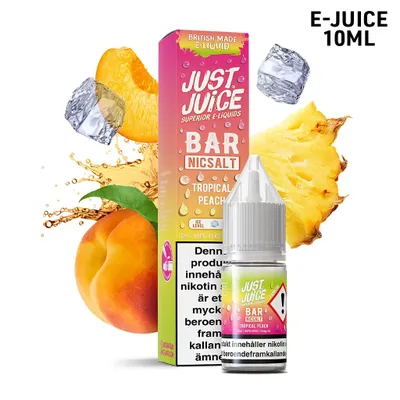 Just Juice Bar | Tropical Peach | 10ml Saltnikotin