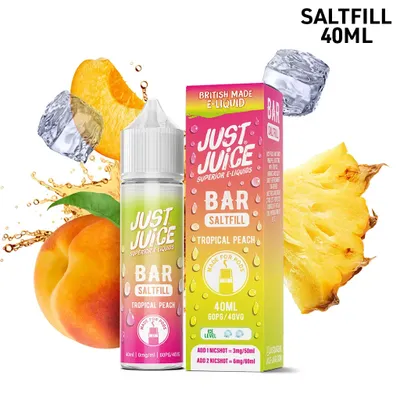 Just Juice Bar | Tropical Peach | 40ml Saltfill