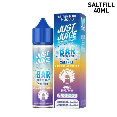 Just Juice Bar Below Zero | Blackcurrant Honeydew | 40ml Saltfill