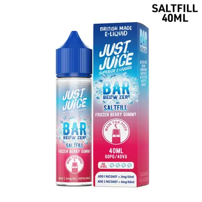 Just Juice Bar Below Zero | Frozen Berry Gummy | 40ml Saltfill