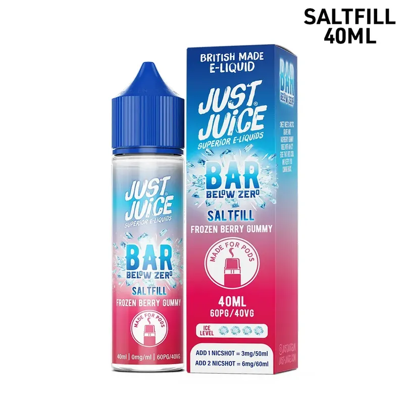 Just Juice Bar Below Zero | Frozen Berry Gummy | 40ml Saltfill