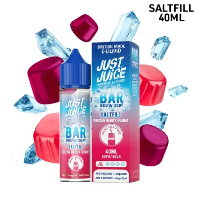 Just Juice Bar Below Zero | Frozen Berry Gummy | 40ml Saltfill