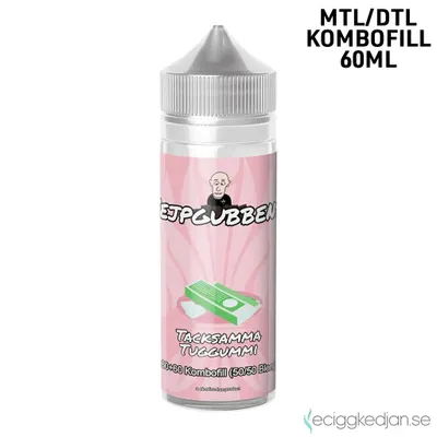 Vejpgubbens | Tacksamma Tuggummi | 60ml Kombofill