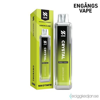 N One Crystal ZERO | Lemon Lime | Engångsvape