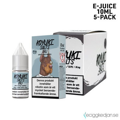 Koyuki Salts Syndicate | Inu | 10ml E-Juice | 5pack