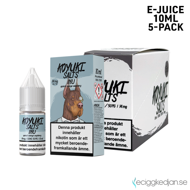 Koyuki Salts Syndicate | Inu | 10ml E-Juice | 5pack