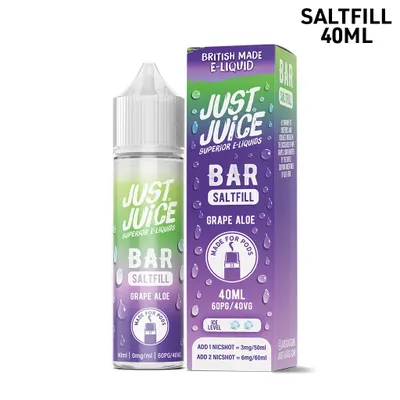 Just Juice Bar | Grape Aloe | 40ml Saltfill