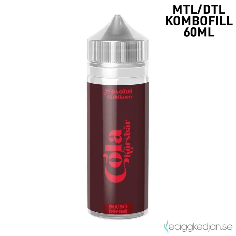 Absolut Guldkorn | Cola Körsbär | 60ml Kombofill