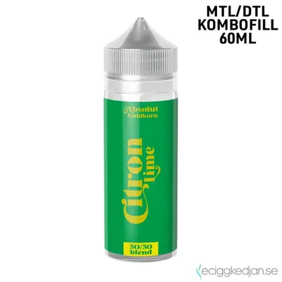 Absolut Guldkorn | Citron Lime | 60ml Kombofill