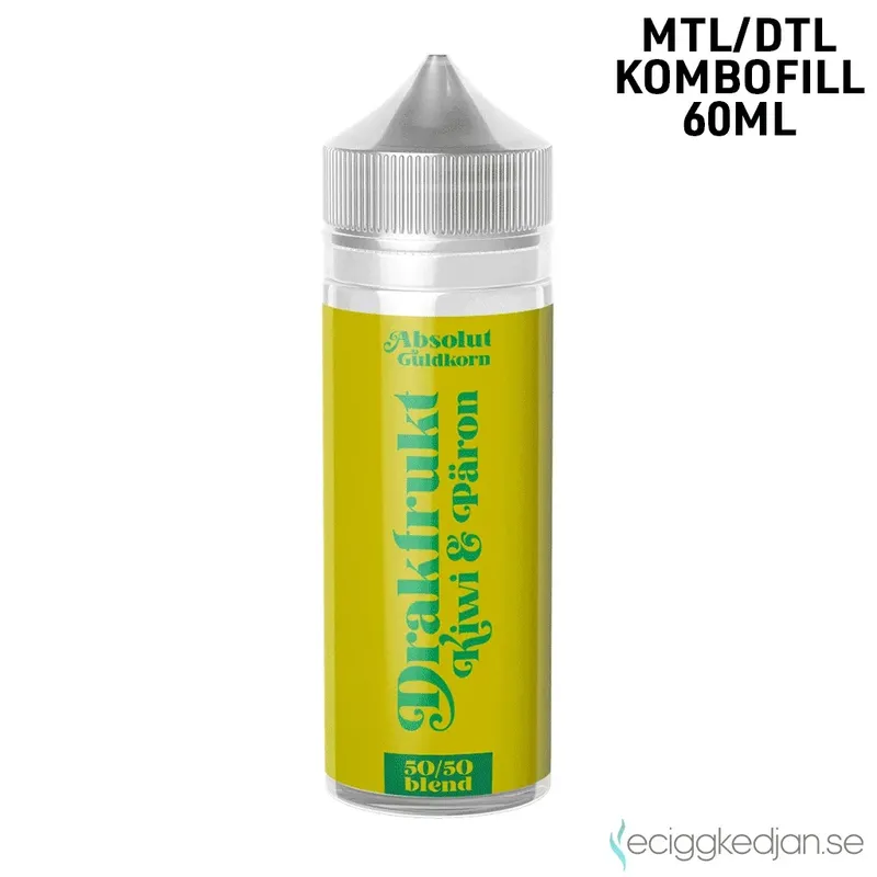 Absolut Guldkorn | Drakfrukt Kiwi Päron | 60ml Kombofill