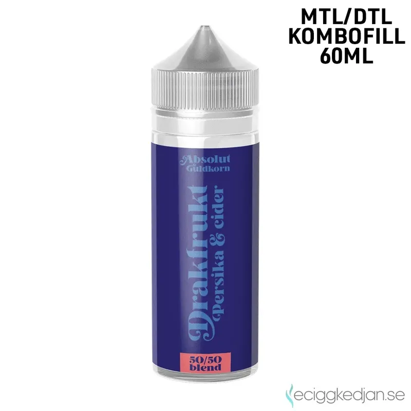 Absolut Guldkorn | Drakfrukt Persika Cider | 60ml Kombofill