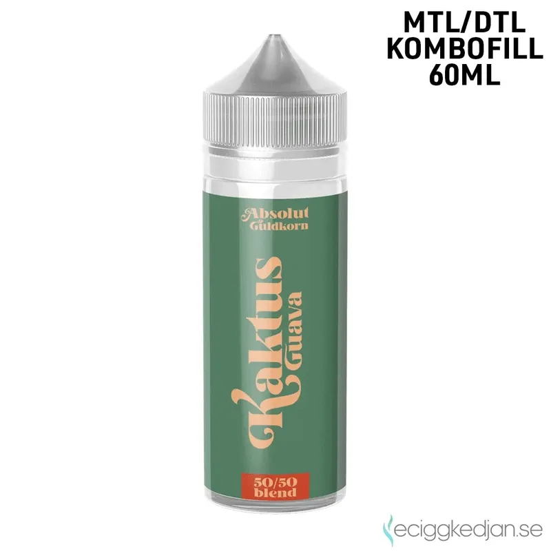 Absolut Guldkorn | Kaktus Guava | 60ml Kombofill