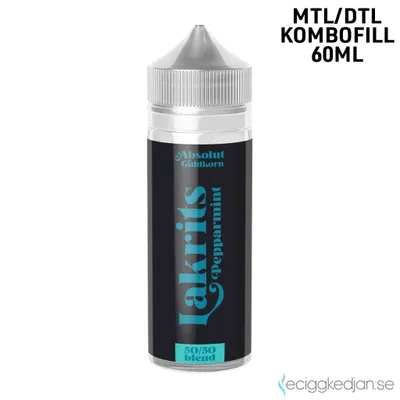 Absolut Guldkorn | Lakrits Pepparmint | 60ml Kombofill