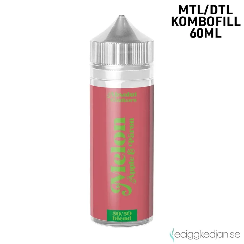 Absolut Guldkorn | Melon Äpple Päron | 60ml Kombofill